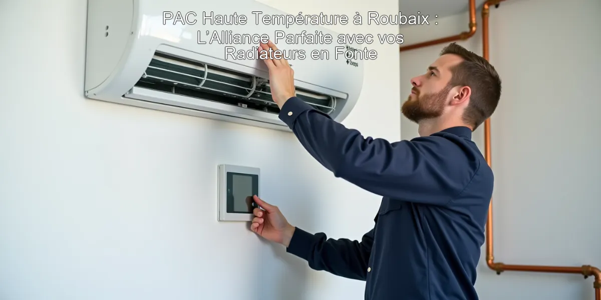 PAC Haute Température à Roubaix : L’Alliance Parfaite avec vos Radiateurs en Fonte