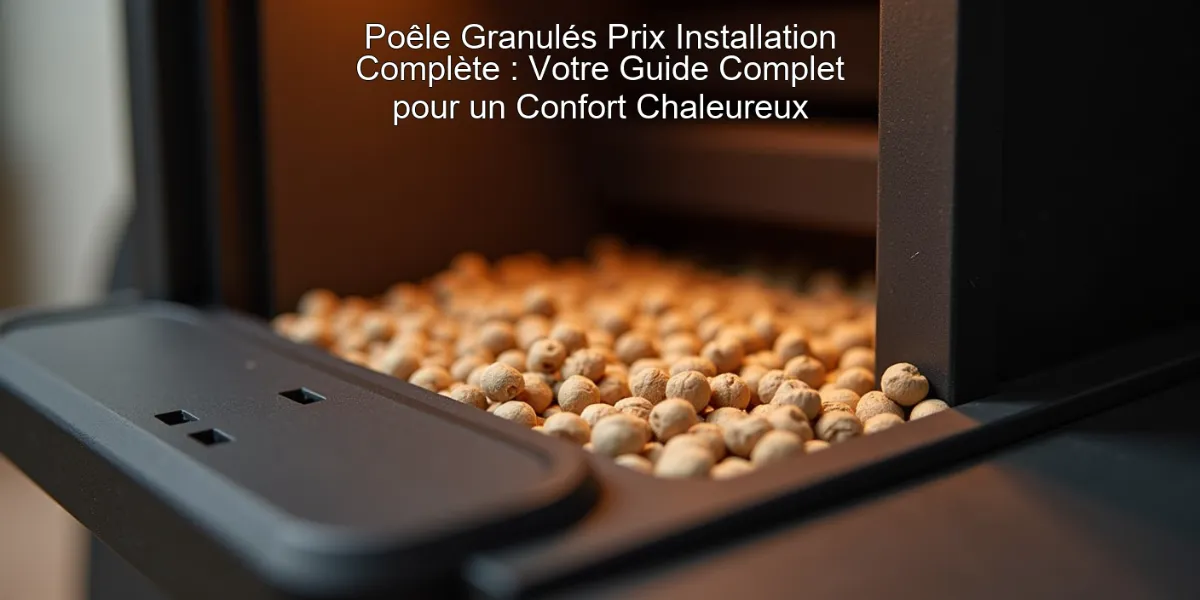 Poêle Granulés Prix Installation Complète : Votre Guide Complet pour un Confort Chaleureux