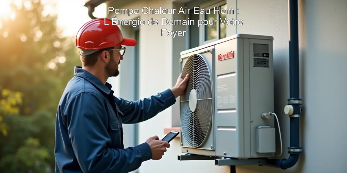 Pompe Chaleur Air Eau Hem : L’Énergie de Demain pour Votre Foyer