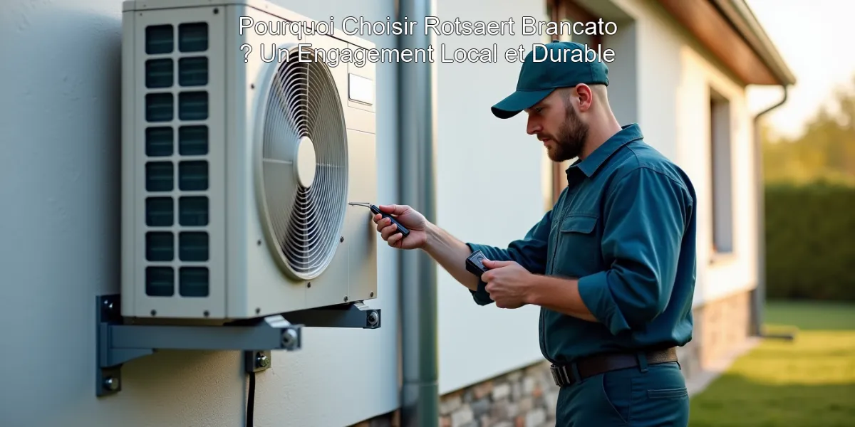 Pourquoi Choisir Rotsaert Brancato ? Un Engagement Local et Durable