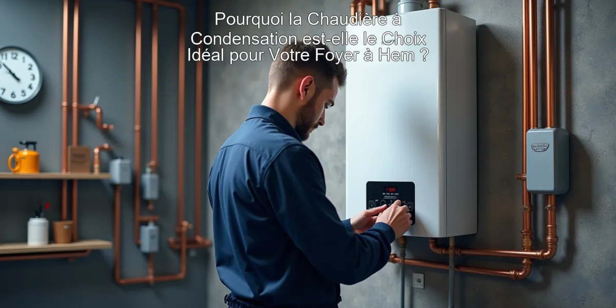 Pourquoi la Chaudière à Condensation est-elle le Choix Idéal pour Votre Foyer à Hem ?