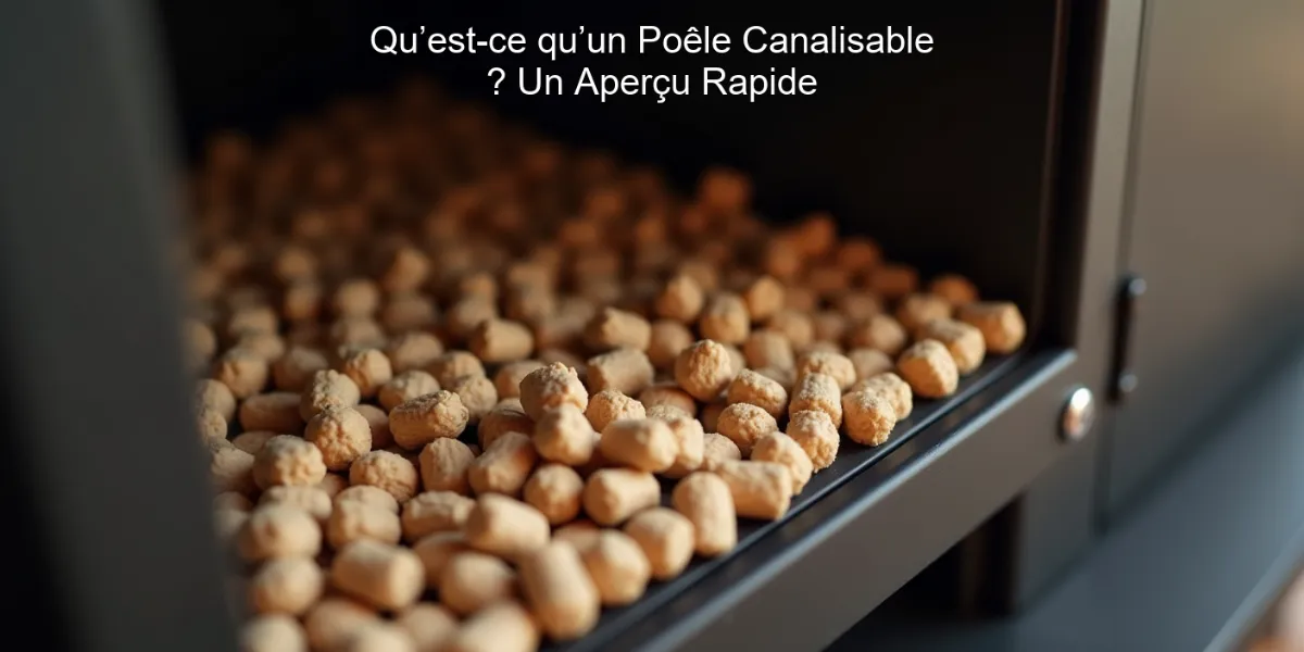 Qu’est-ce qu’un Poêle Canalisable ? Un Aperçu Rapide