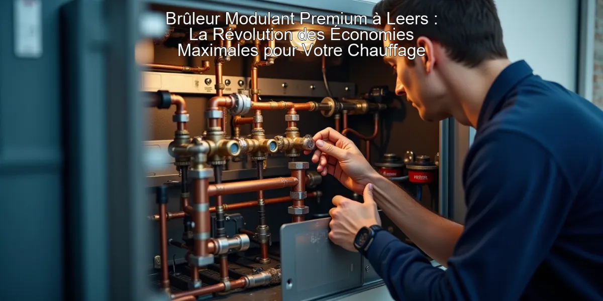 Brûleur Modulant Premium à Leers : La Révolution des Économies Maximales pour Votre Chauffage