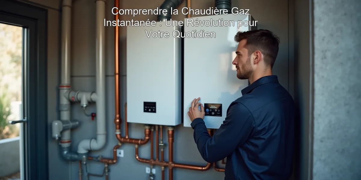 Comprendre la Chaudière Gaz Instantanée : Une Révolution pour Votre Quotidien
