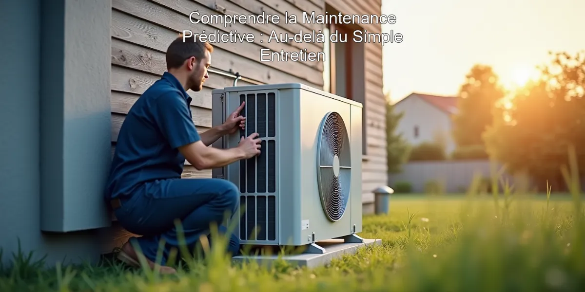 Comprendre la Maintenance Prédictive : Au-delà du Simple Entretien