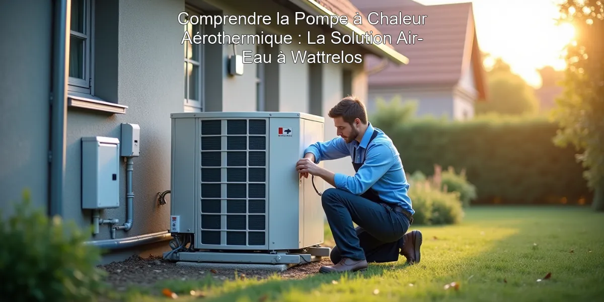 Comprendre la Pompe à Chaleur Aérothermique : La Solution Air-Eau à Wattrelos