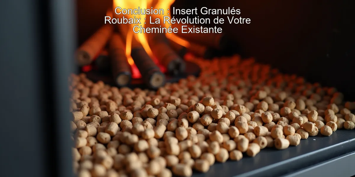Conclusion : Insert Granulés Roubaix : La Révolution de Votre Cheminée Existante