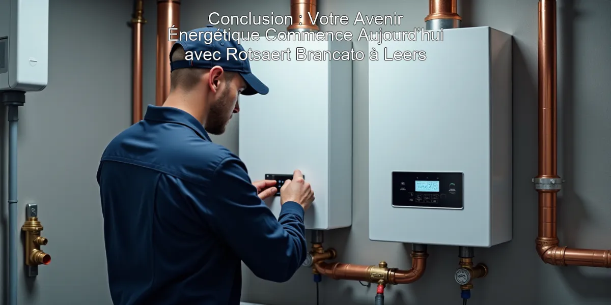 Conclusion : Votre Avenir Énergétique Commence Aujourd’hui avec Rotsaert Brancato à Leers