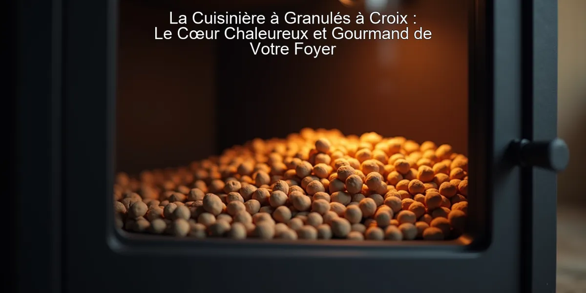 La Cuisinière à Granulés à Croix : Le Cœur Chaleureux et Gourmand de Votre Foyer