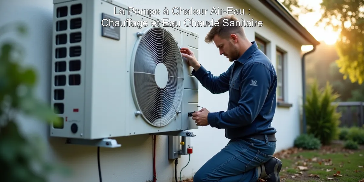 La Pompe à Chaleur Air-Eau : Chauffage et Eau Chaude Sanitaire