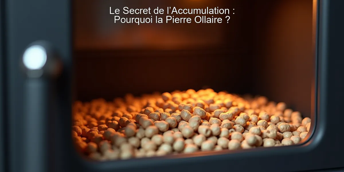Le Secret de l’Accumulation : Pourquoi la Pierre Ollaire ?