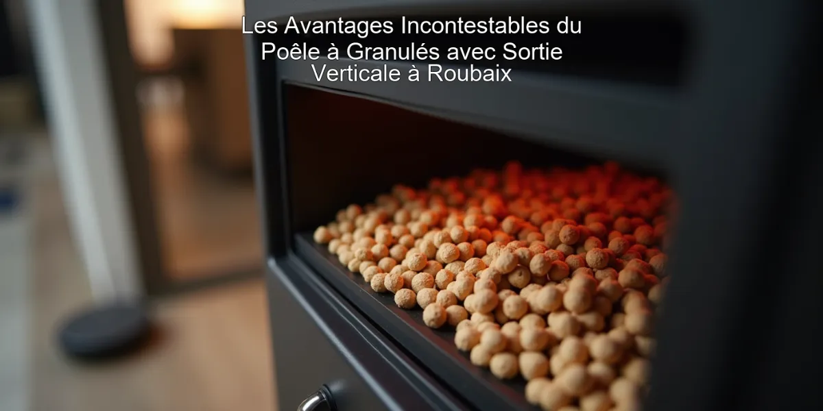Les Avantages Incontestables du Poêle à Granulés avec Sortie Verticale à Roubaix