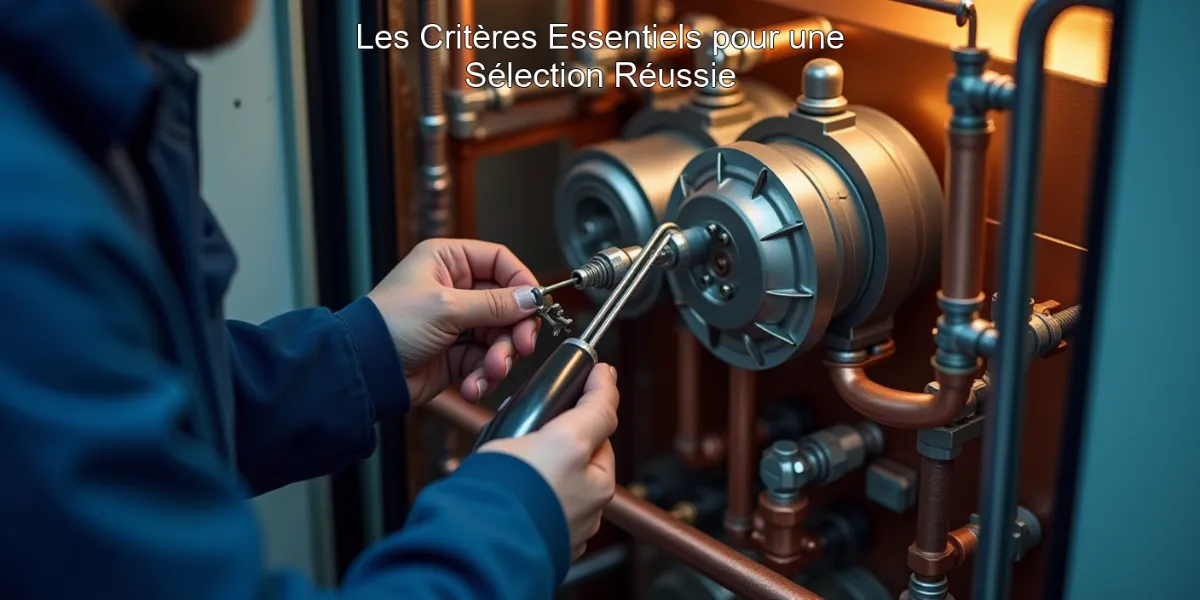 Les Critères Essentiels pour une Sélection Réussie