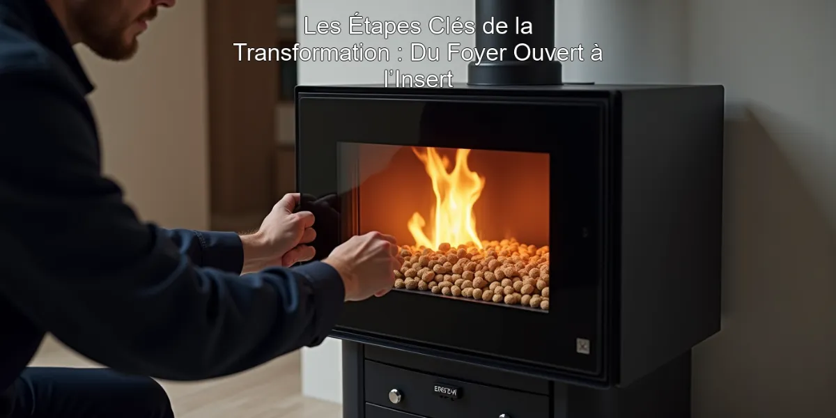 Les Étapes Clés de la Transformation : Du Foyer Ouvert à l’Insert
