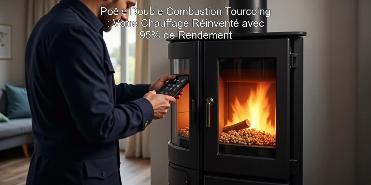 Poêle Double Combustion Tourcoing : Votre Chauffage Réinventé avec 95% de Rendement