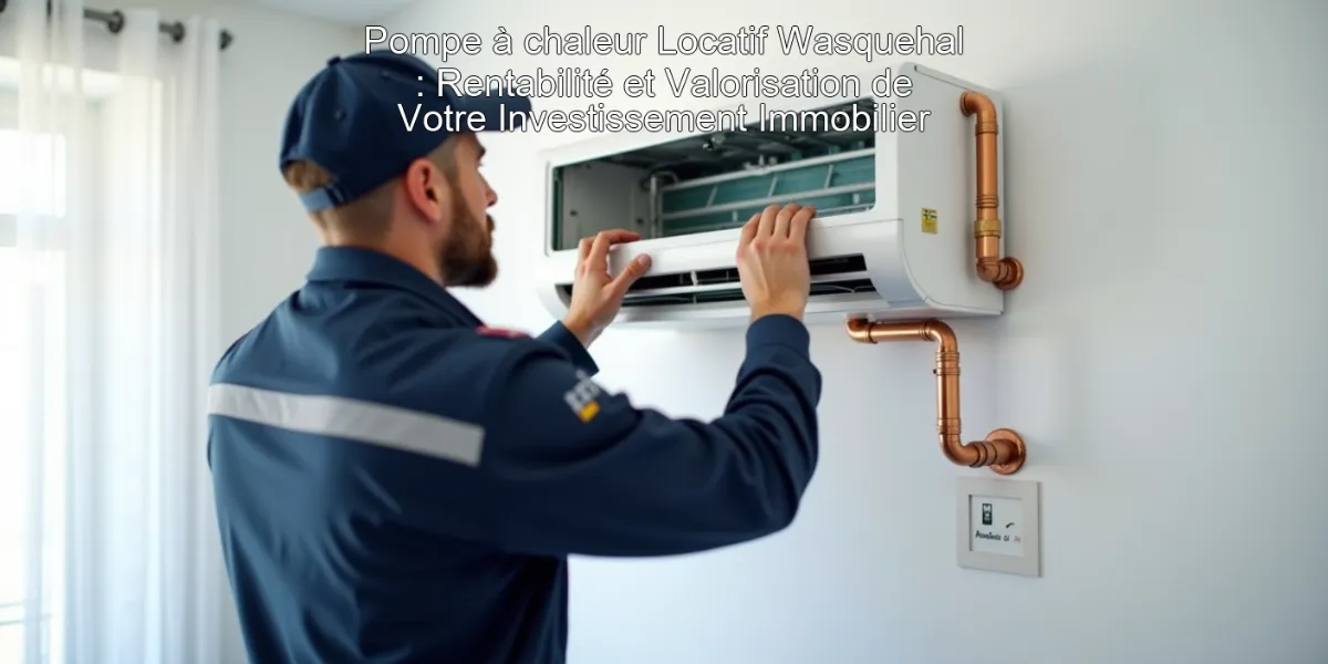 Pompe à chaleur Locatif Wasquehal : Rentabilité et Valorisation de Votre Investissement Immobilier