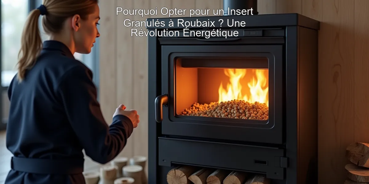 Pourquoi Opter pour un Insert Granulés à Roubaix ? Une Révolution Énergétique