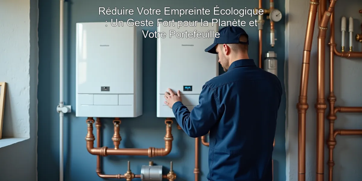 Réduire Votre Empreinte Écologique : Un Geste Fort pour la Planète et Votre Portefeuille