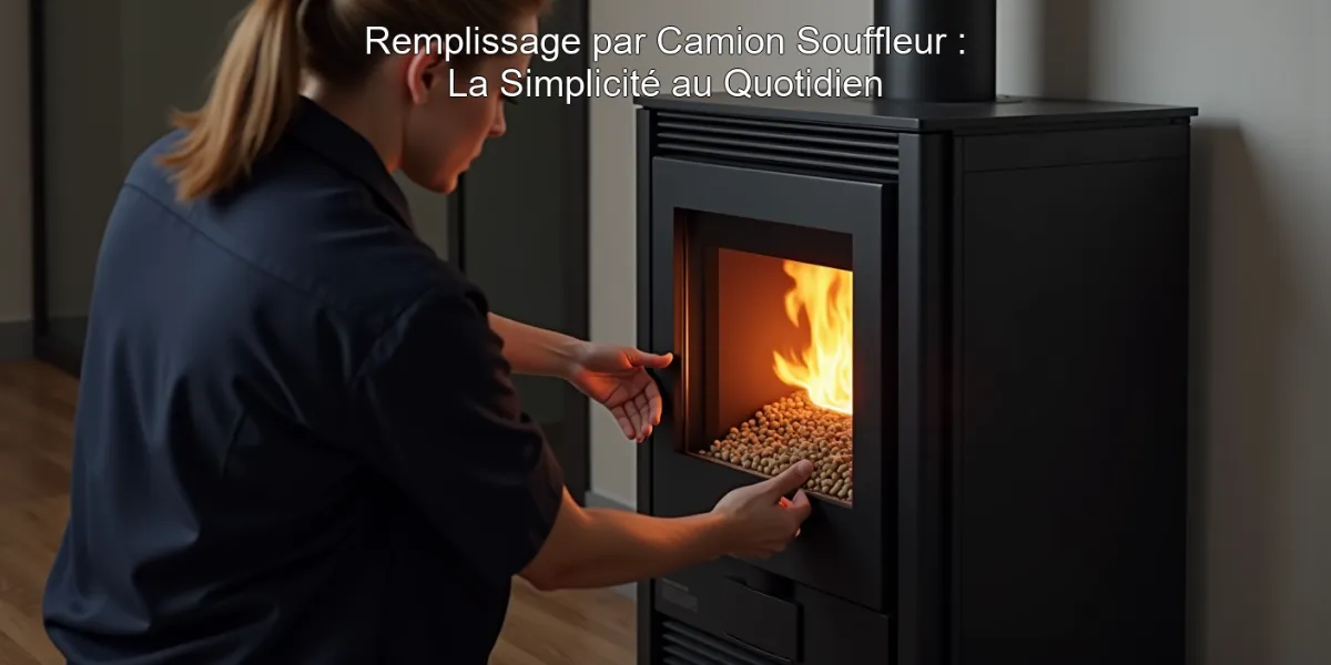 Remplissage par Camion Souffleur : La Simplicité au Quotidien