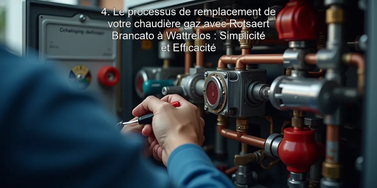 4. Le processus de remplacement de votre chaudière gaz avec Rotsaert Brancato à Wattrelos : Simplicité et Efficacité
