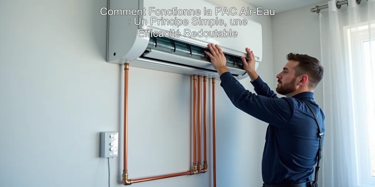 Comment Fonctionne la PAC Air-Eau : Un Principe Simple, une Efficacité Redoutable