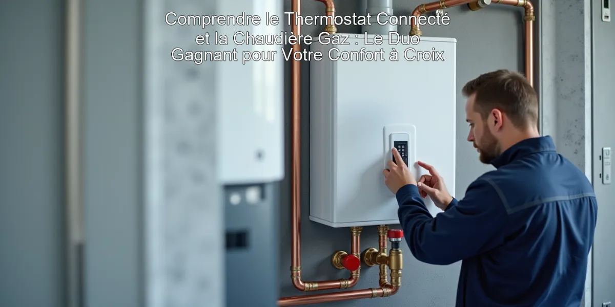Comprendre le Thermostat Connecté et la Chaudière Gaz : Le Duo Gagnant pour Votre Confort à Croix