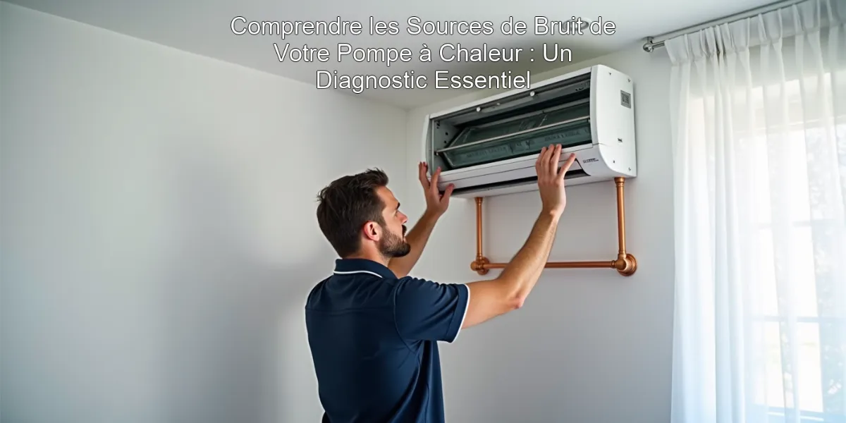 Comprendre les Sources de Bruit de Votre Pompe à Chaleur : Un Diagnostic Essentiel