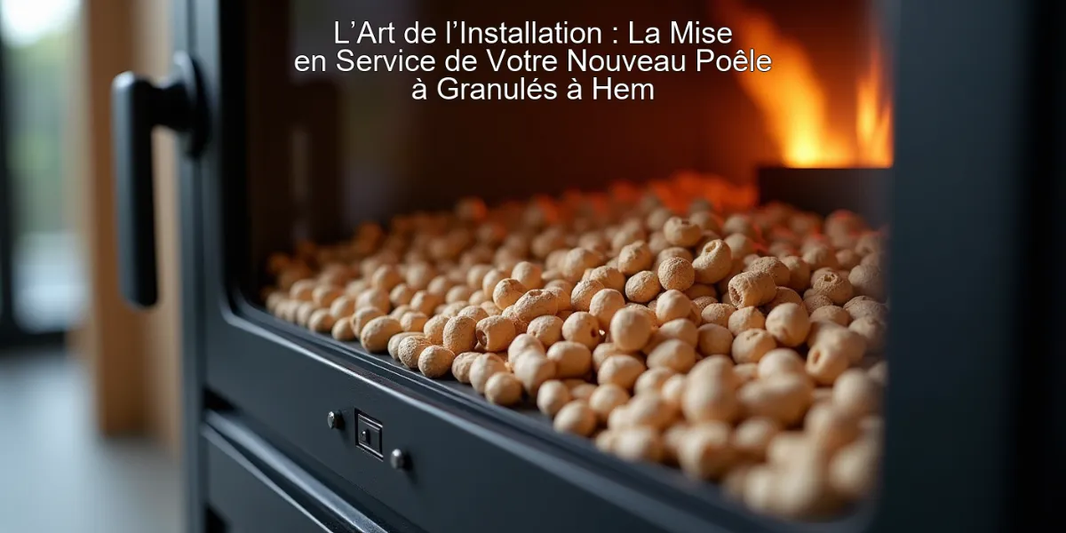 L’Art de l’Installation : La Mise en Service de Votre Nouveau Poêle à Granulés à Hem