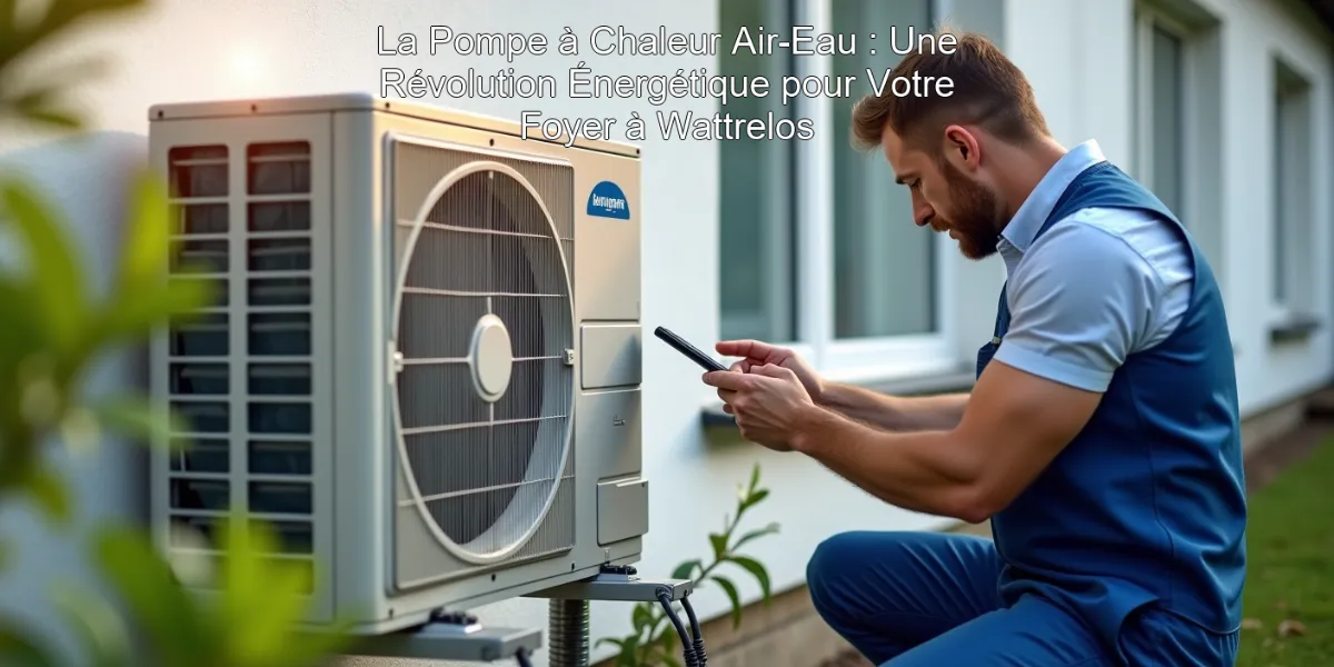 La Pompe à Chaleur Air-Eau : Une Révolution Énergétique pour Votre Foyer à Wattrelos
