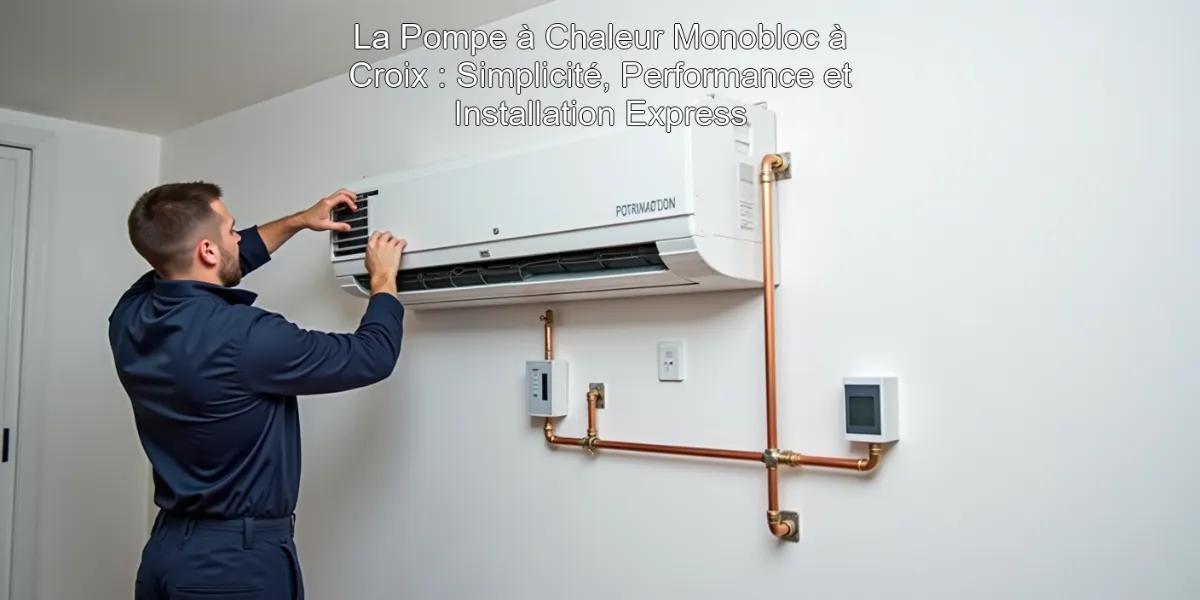 La Pompe à Chaleur Monobloc à Croix : Simplicité, Performance et Installation Express