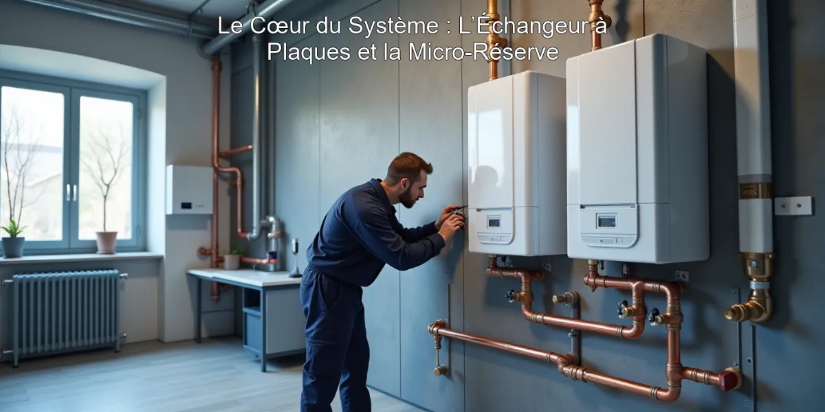 Le Cœur du Système : L’Échangeur à Plaques et la Micro-Réserve