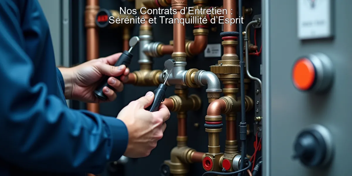 Nos Contrats d’Entretien : Sérénité et Tranquillité d’Esprit