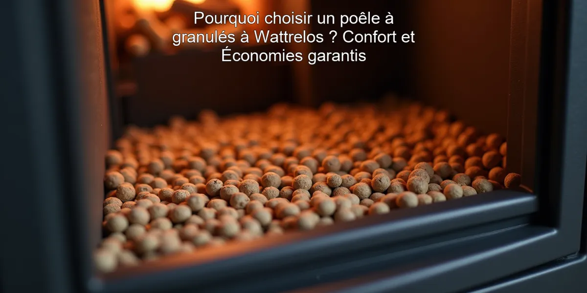 Pourquoi choisir un poêle à granulés à Wattrelos ? Confort et Économies garantis