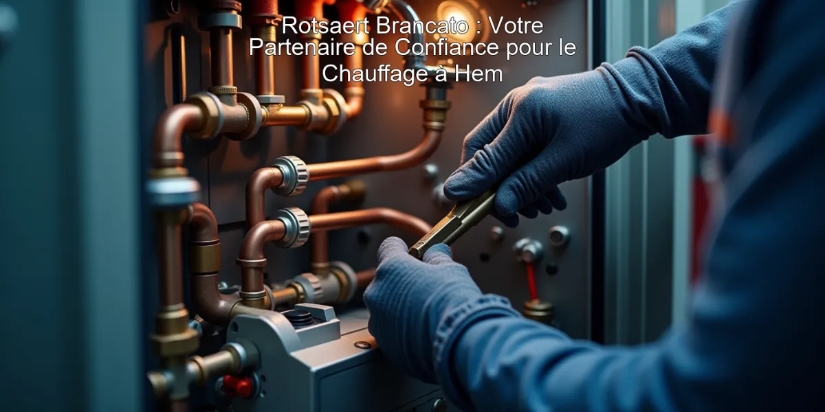 Rotsaert Brancato : Votre Partenaire de Confiance pour le Chauffage à Hem